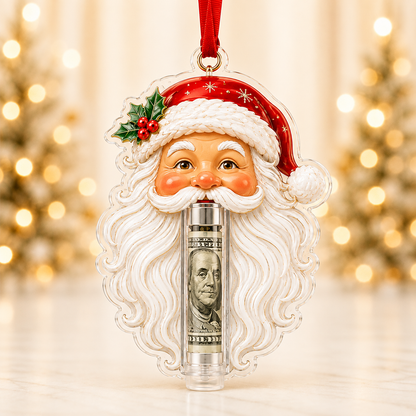 🎁💵 Christmas Cash Holder Ornament — Turn Cash Into a Christmas Surprise
