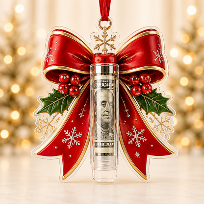 🎁💵 Christmas Cash Holder Ornament — Turn Cash Into a Christmas Surprise