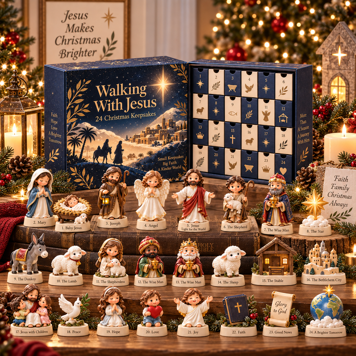 Walking With Jesus 24 Christmas Keepsakes full collection