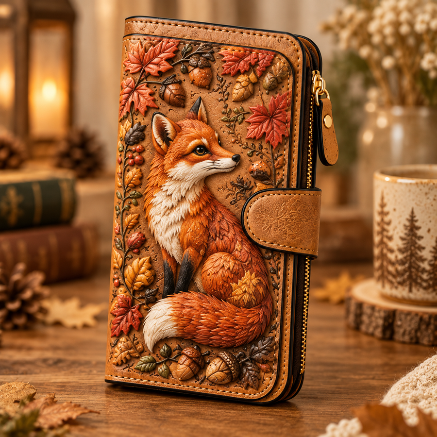 Woodland Fox wallet