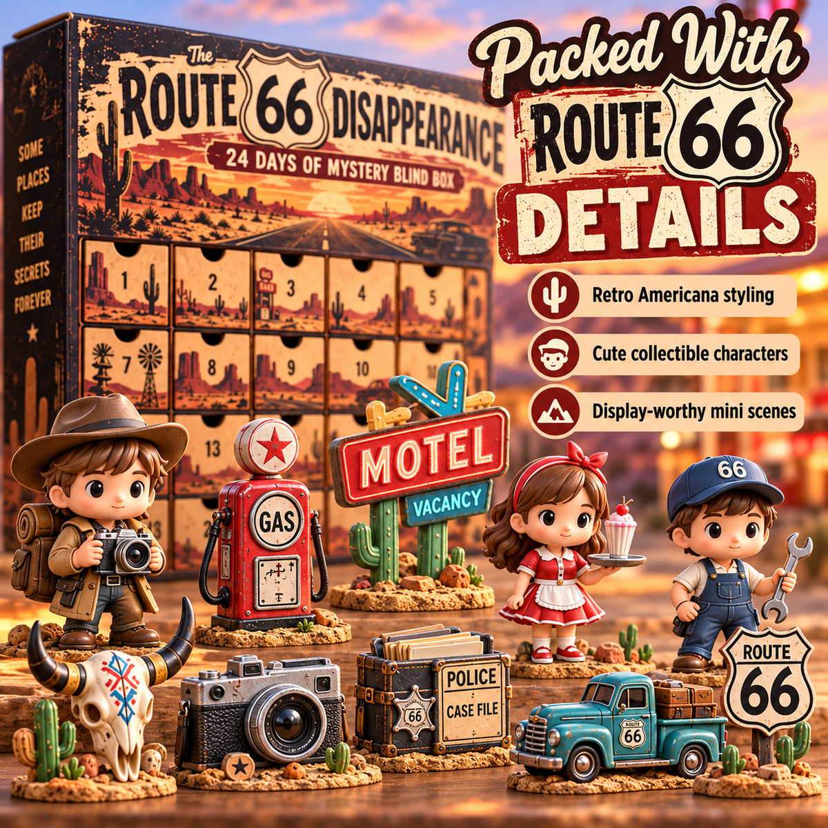 Route 66 collectible characters