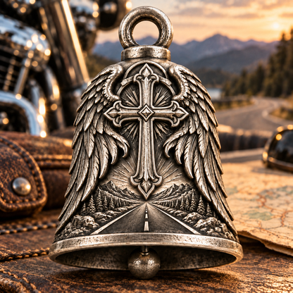 Faith on the Open Road – Christian Motorcycle Guardian Bell Collection