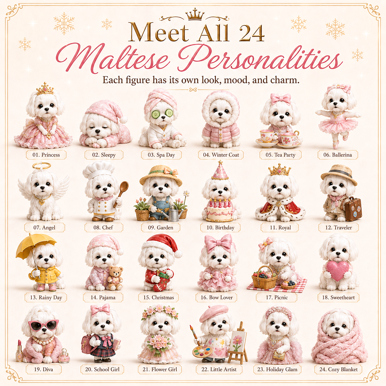 24 Days of Maltese Style™ Advent Calendar