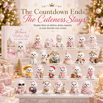 24 Days of Maltese Style™ Advent Calendar