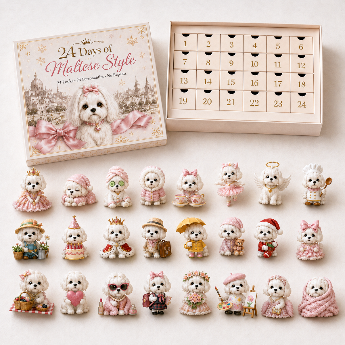 24 Days of Maltese Style™ Advent Calendar