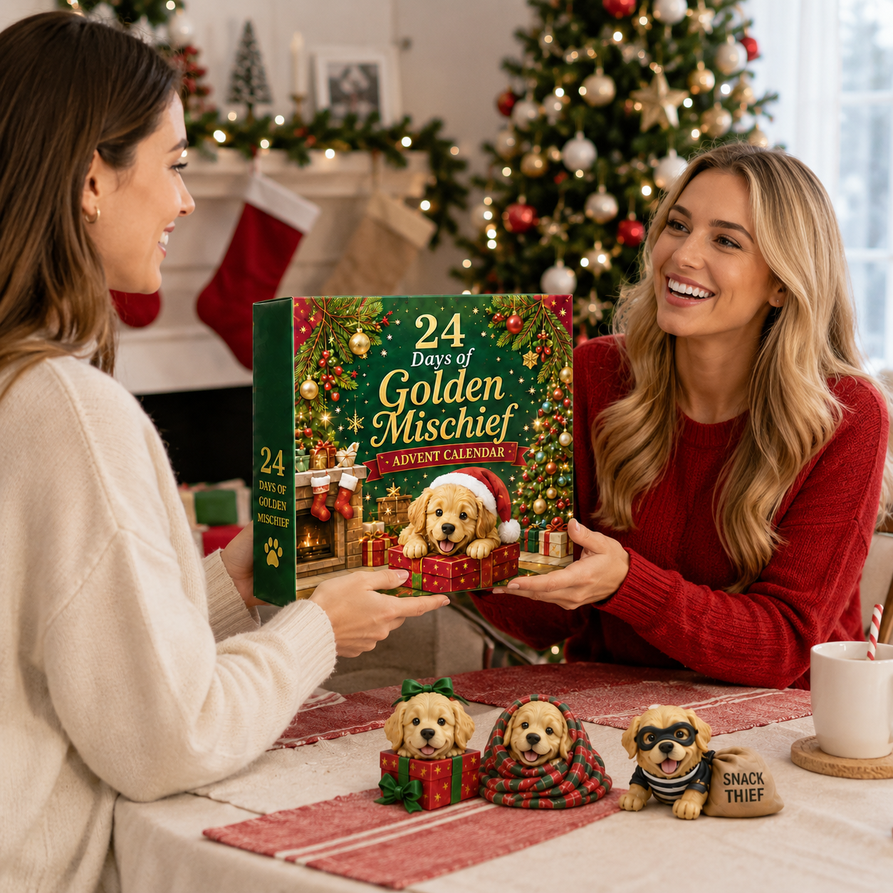 Golden Mischief Advent Calendar Christmas gift