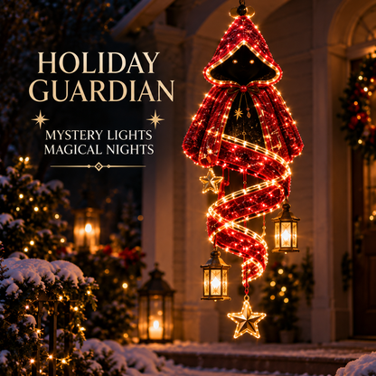 🎄 Christmas Magic Spiral™ Hanging LED Light Collection – 9 Festive Designs ✨