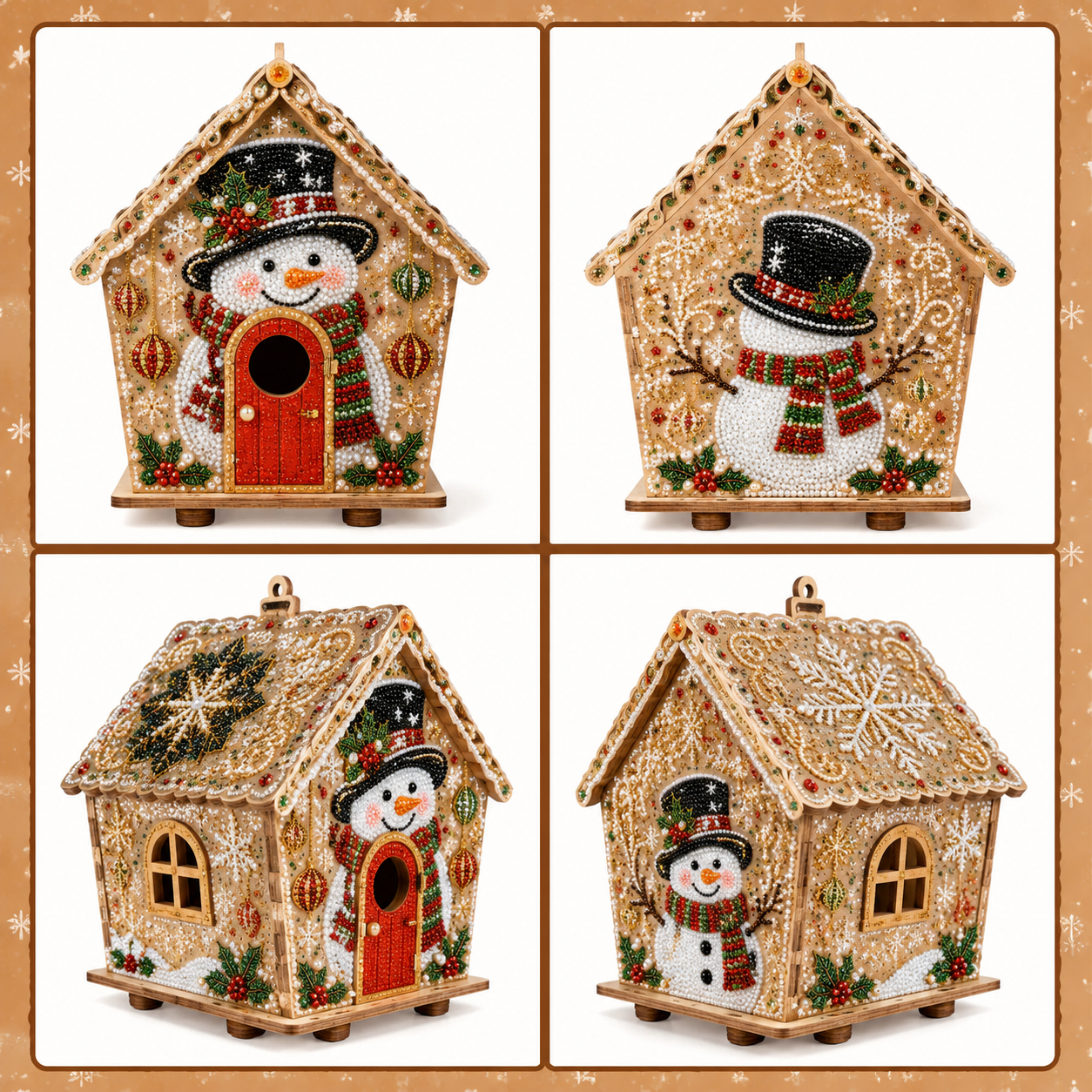 DIY Pearl Art Christmas Collection