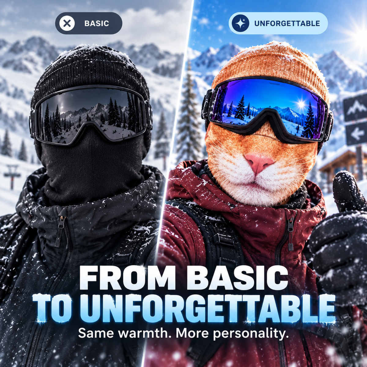🔥Last Day 49% OFF-🐯 Animal Face Ski Mask™ – The Funniest Winter Balaclava Everyone Will Ask About