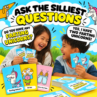 😂 Super Silly Go Fish™ Family Card Game for Kids & Game Night