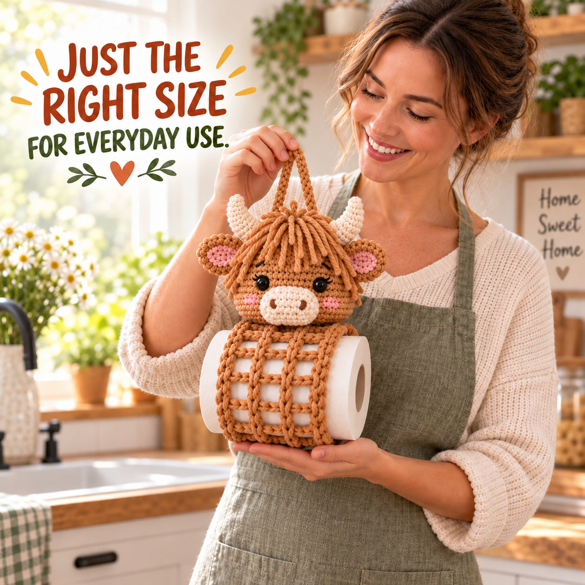 🧶 Cozy Critter Creations™ – Adorable Animal Crochet Toilet Paper Holder DIY Kits