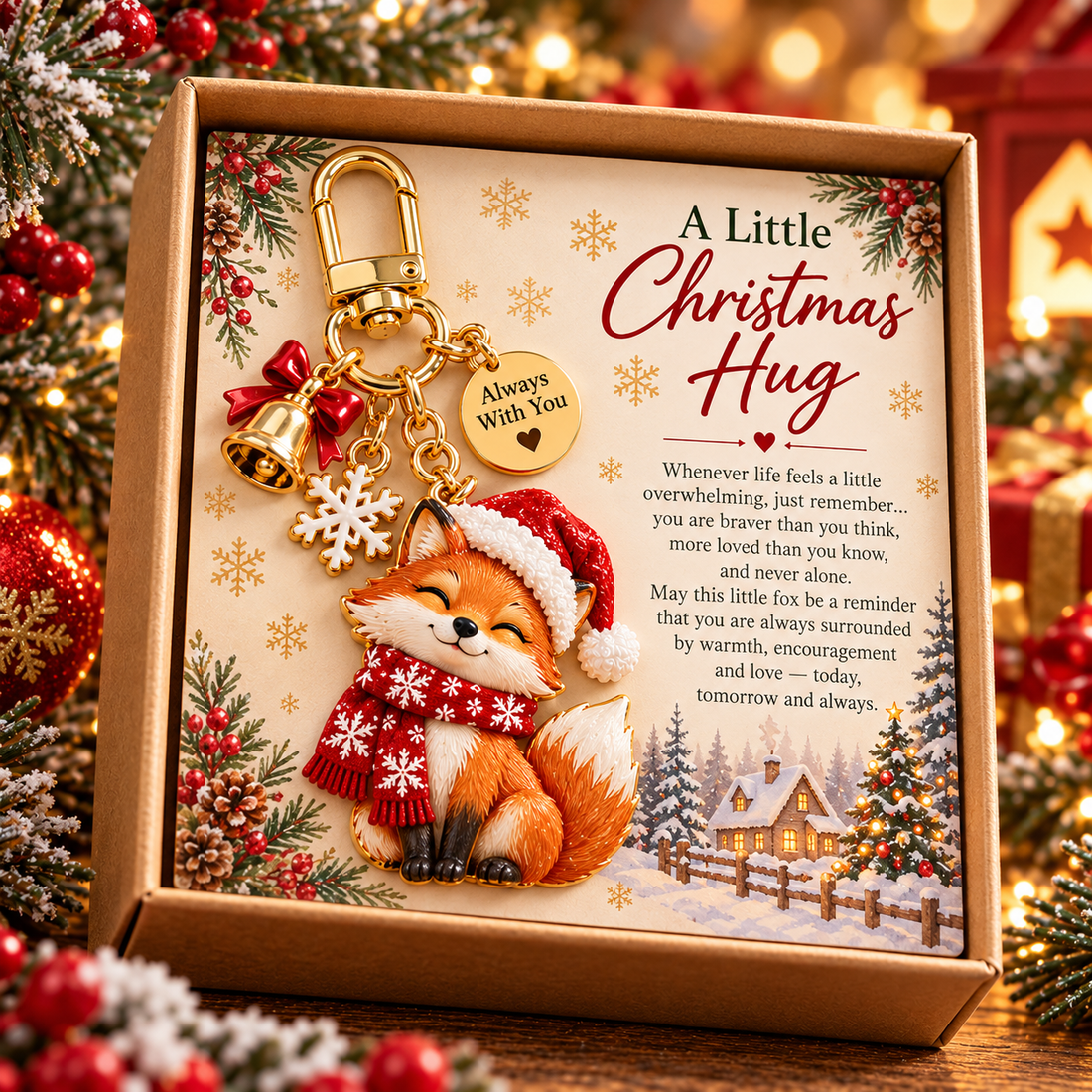 🎄✨ A Little Christmas Hug — Carry My Love Wherever You Go