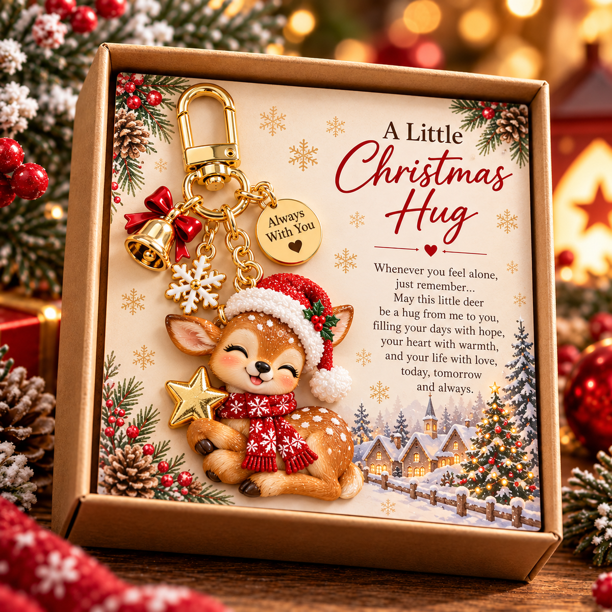 🎄✨ A Little Christmas Hug — Carry My Love Wherever You Go