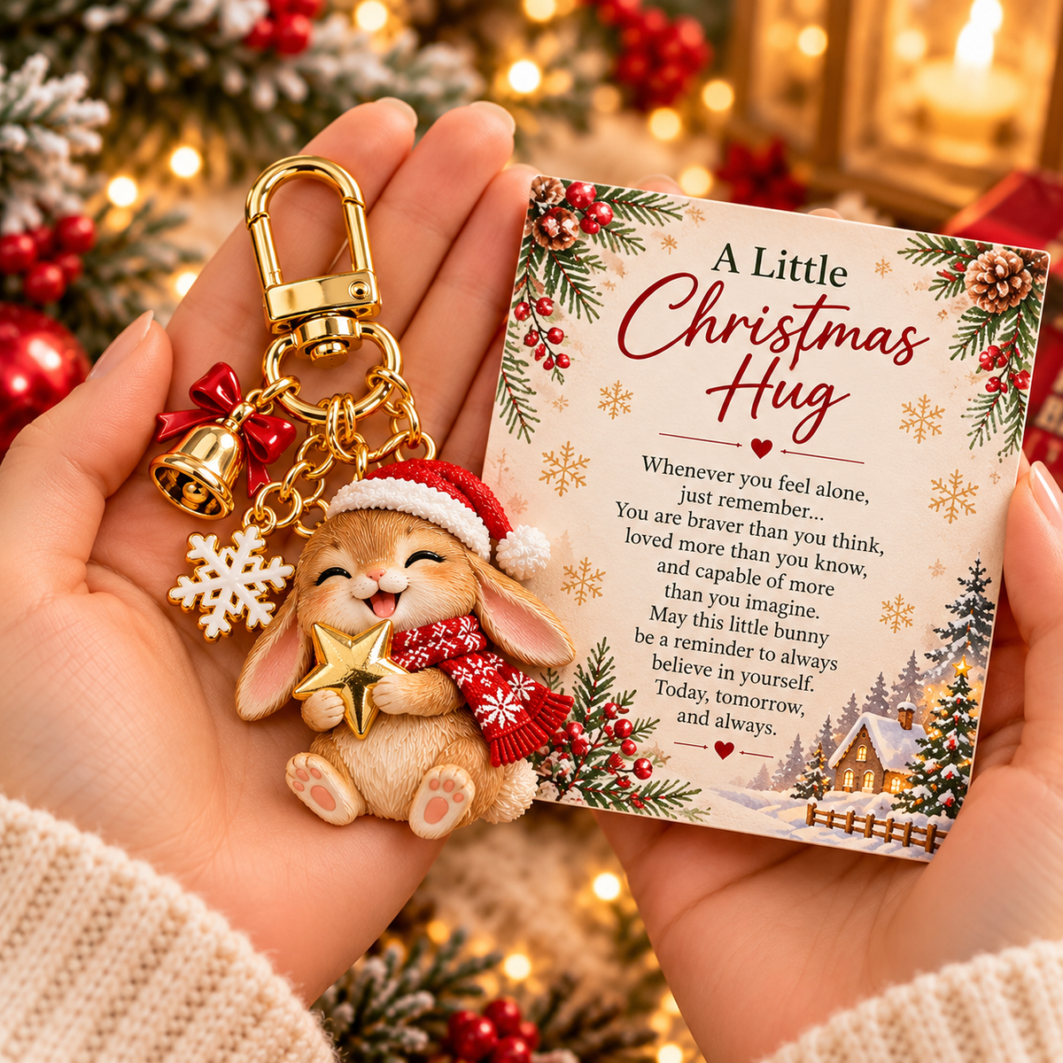 🎄✨ A Little Christmas Hug — Carry My Love Wherever You Go