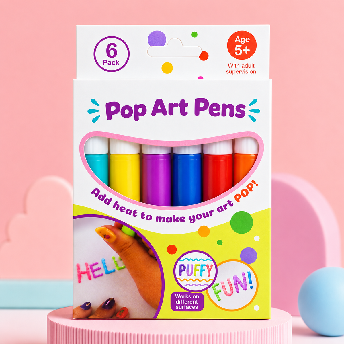 3D Relief Art Pen – Turn Flat Drawings Into Touchable 3D Art
