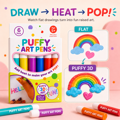 3D Relief Art Pen – Turn Flat Drawings Into Touchable 3D Art