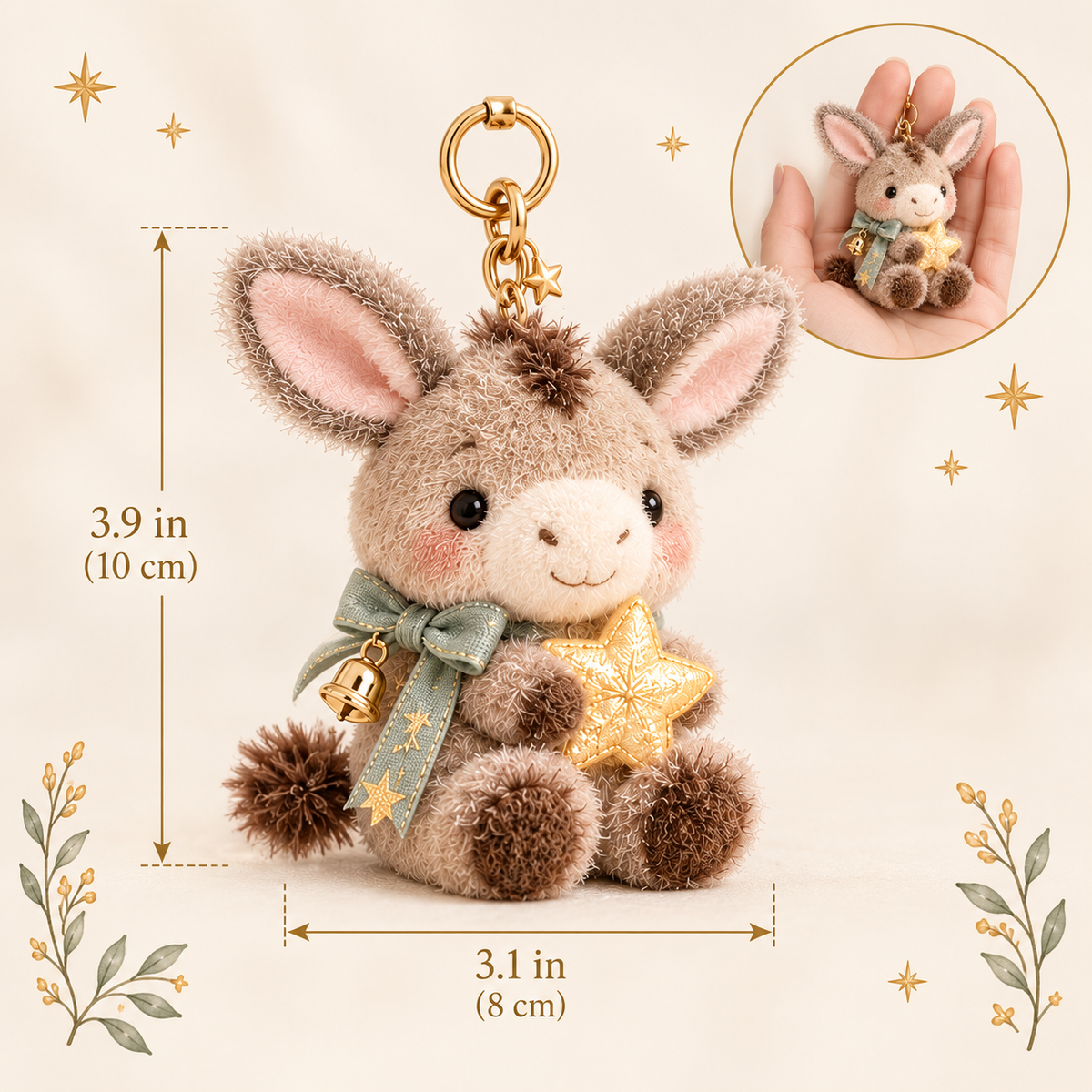 Bethlehem Gentle Friends approximate product size