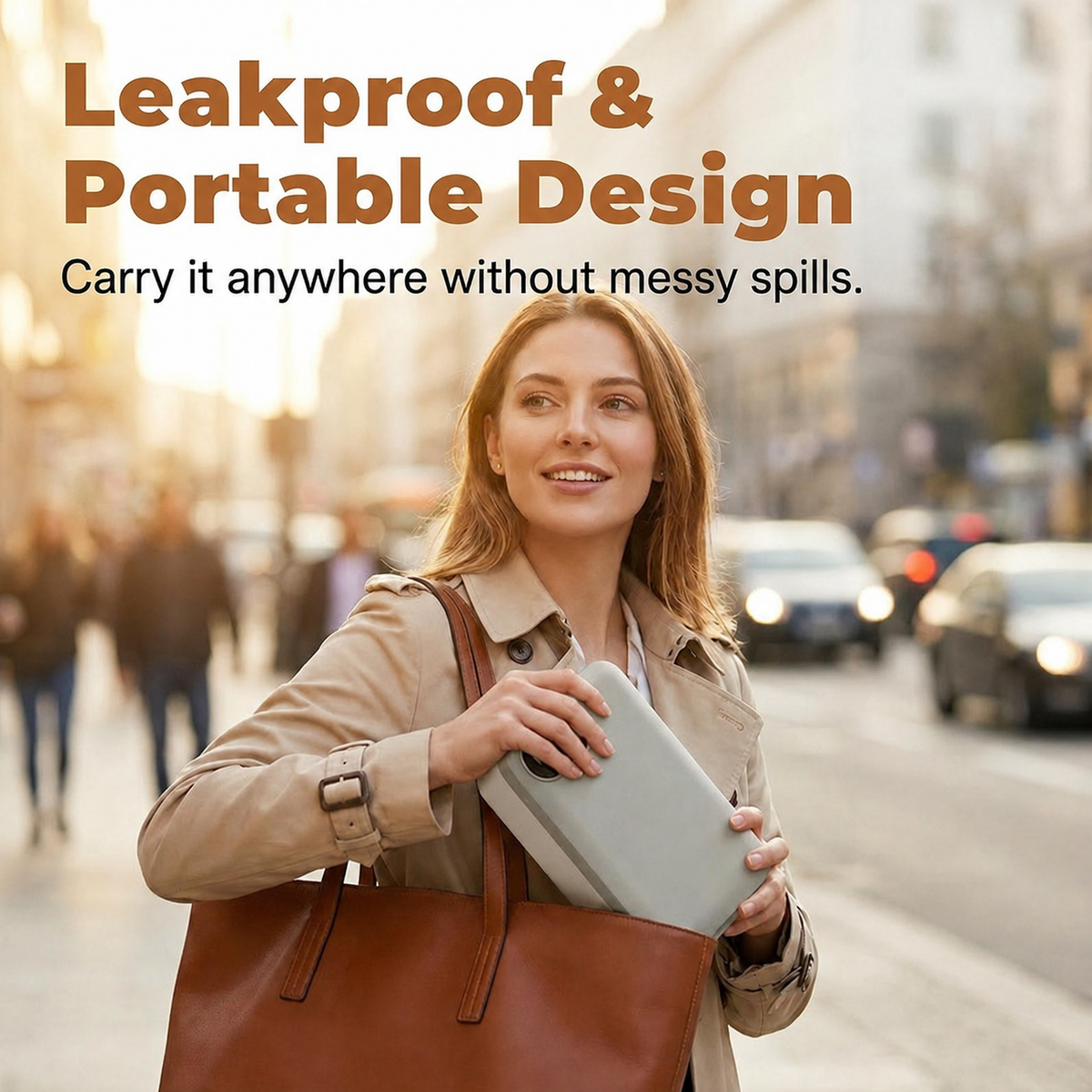 ⚡ Portable electric lunch box with self-heating 🔋🌡️