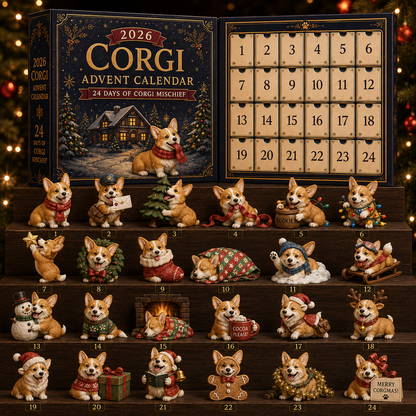⏰Limited Stock 50% OFF - 🎄🐕 2026 Golden Retriever Advent Calendar – 24 Days of Golden Mischief