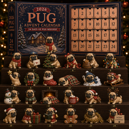 ⏰Limited Stock 50% OFF - 🎄🐕 2026 Golden Retriever Advent Calendar – 24 Days of Golden Mischief