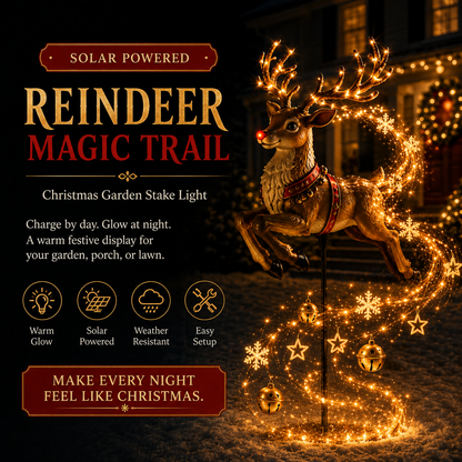 🎖️✨ Nutcracker Magic Drum Cascade Solar Christmas Garden Light