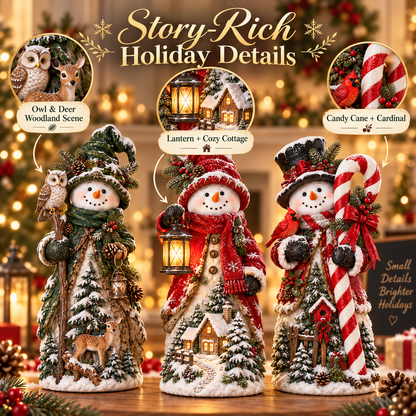 ☃️ Snowman Forest Keeper Christmas Collection | 3 Enchanted Winter Characters