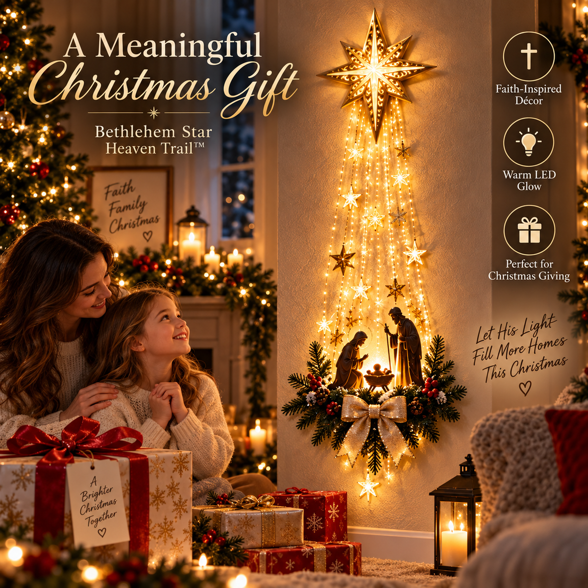Bethlehem Star meaningful Christian Christmas gift