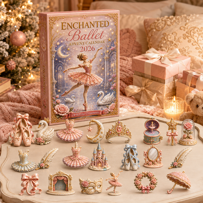 ⌛ Last Day! 49% OFF – 🩰 Enchanted Ballet Advent Calendar 2026 – 24 Days of Ballet Magic