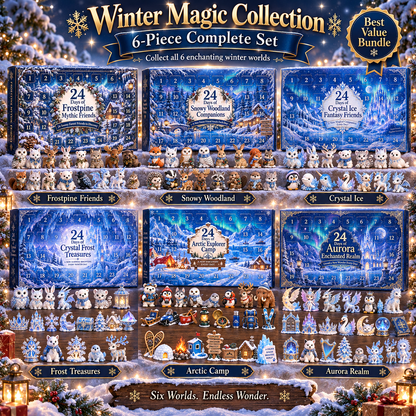 🌌✨ Winter Wonderverse 2026 | 6 Magical Worlds Advent Calendar Collection 🎁❄️