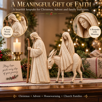 Journey to Bethlehem Nativity Figurine Set