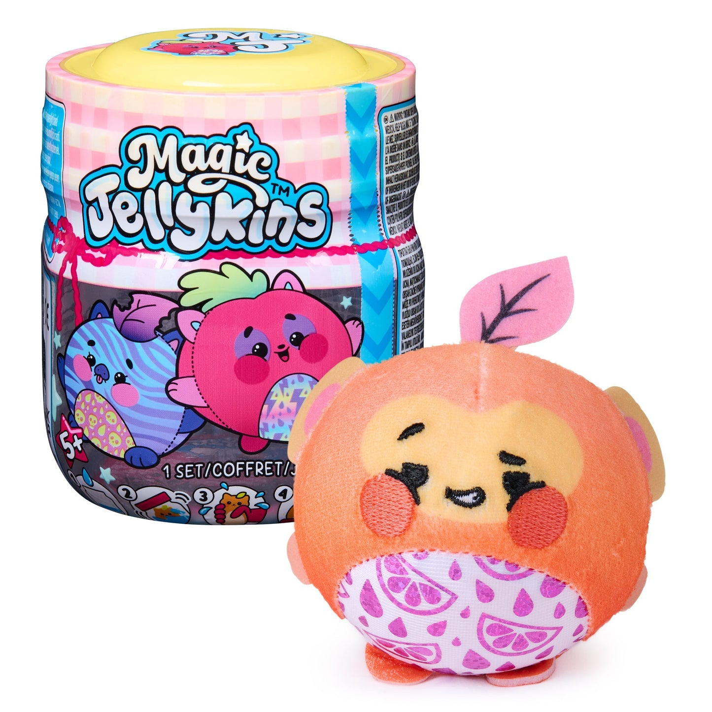 🎁✨ 50% OFF Magic Jellykins Surprise Plush Jar🪄 – 💦Add Water, Shake & Reveal Your Mystery Friend