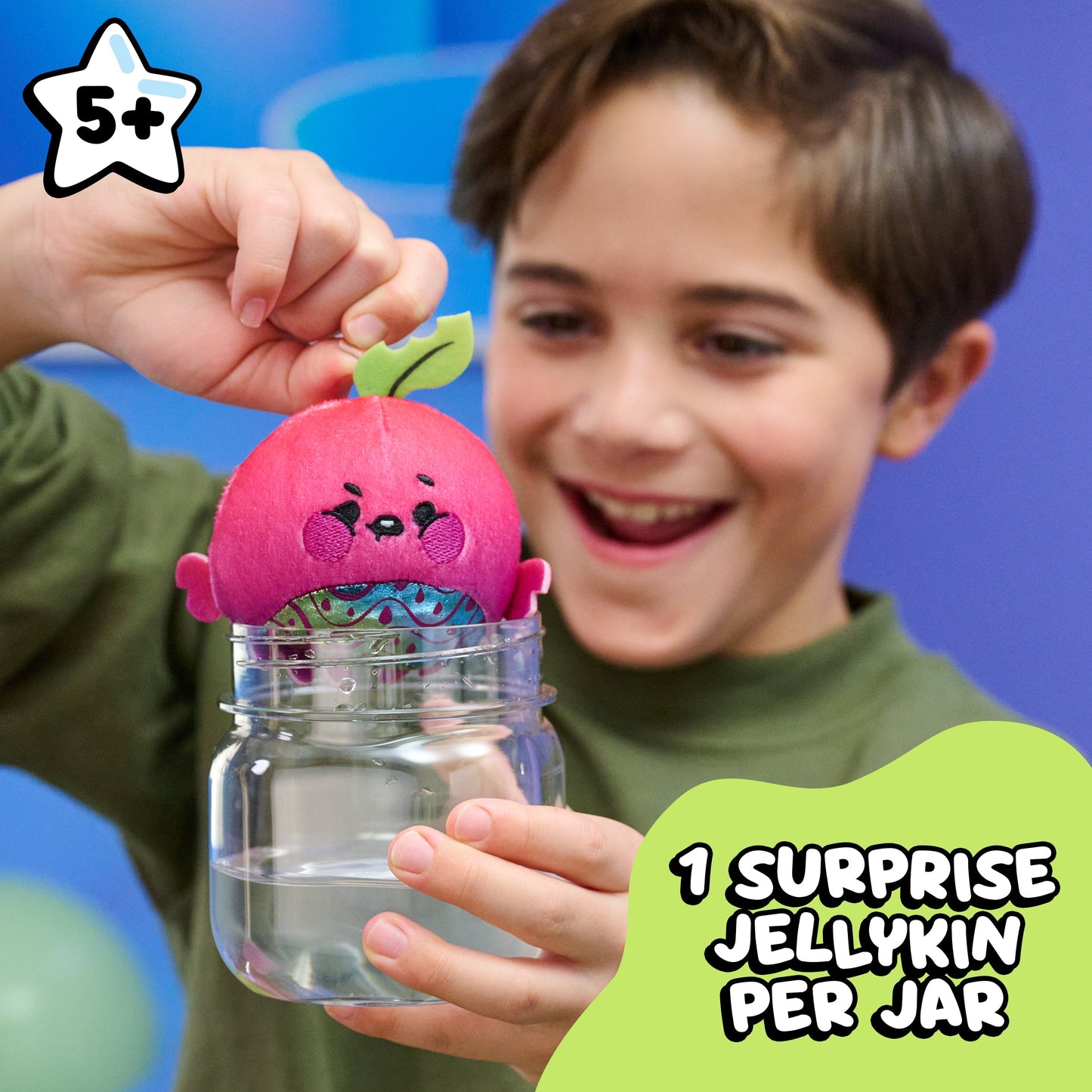 🎁✨ 50% OFF Magic Jellykins Surprise Plush Jar🪄 – 💦Add Water, Shake & Reveal Your Mystery Friend