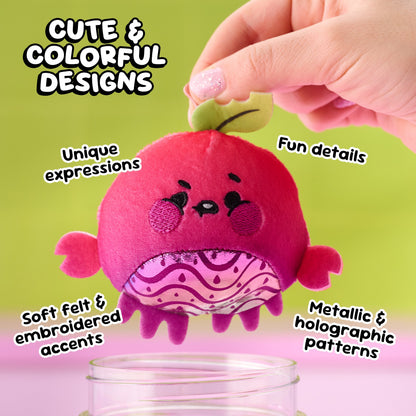 🎁✨ 50% OFF Magic Jellykins Surprise Plush Jar🪄 – 💦Add Water, Shake & Reveal Your Mystery Friend