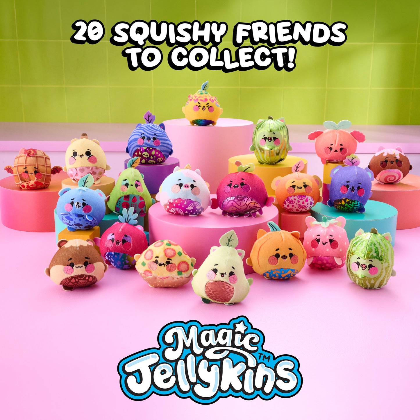 🎁✨ 50% OFF Magic Jellykins Surprise Plush Jar🪄 – 💦Add Water, Shake & Reveal Your Mystery Friend