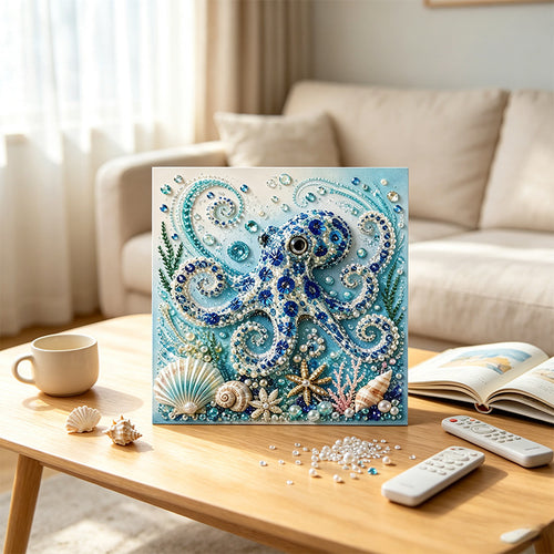 Ocean Pearl Art DIY Kit – 3D Marine Animal Collection