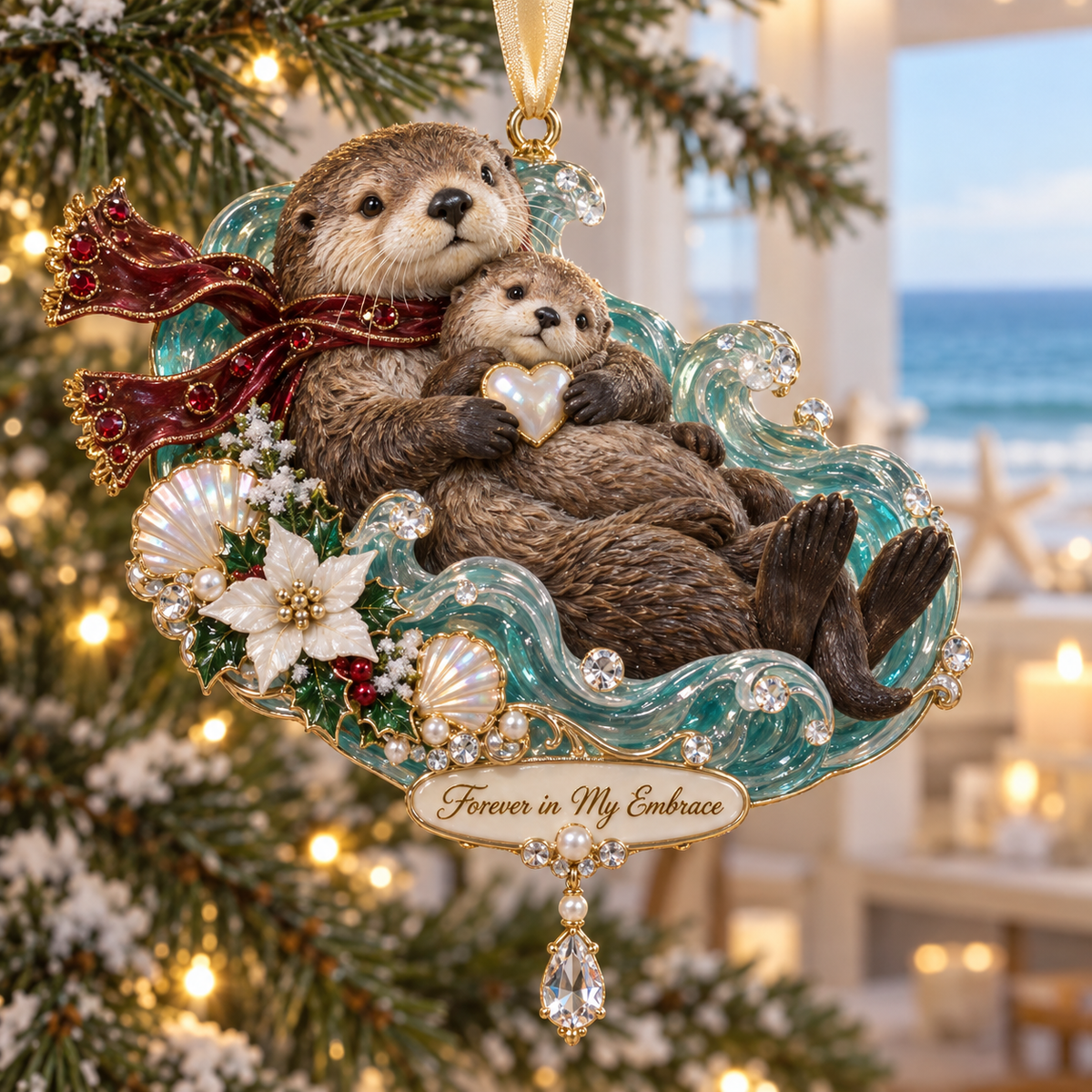 'Ocean Treasures' – Marine Life Christmas Commemorative Ornament
