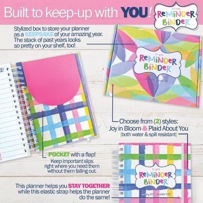 📅✨2027–2028 Reminder Binder® – 24-Month All-in-One Life Planner | January 2027 - December 2028