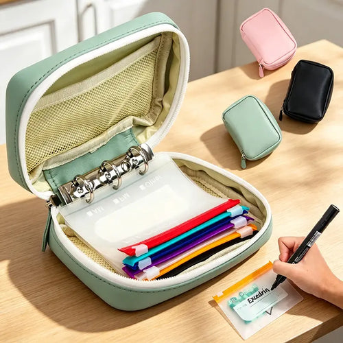 Waterproof Pill Pouch Set, 14pcs Bags Inside, A8 Waterproof Pill Organizer Set, 7 to 14 Days of Meds 💊