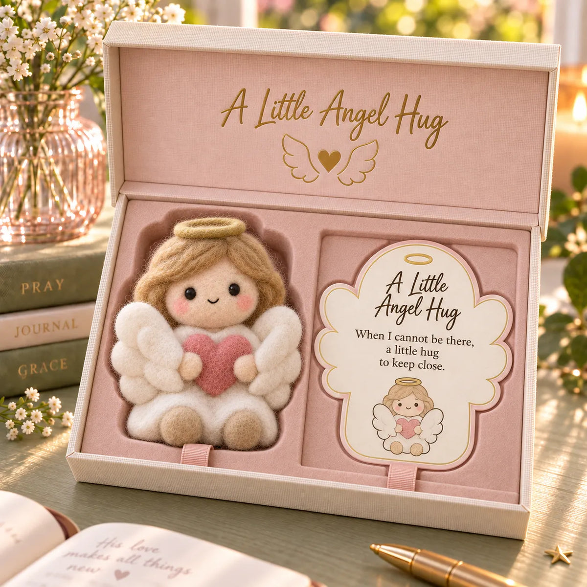 🔥😍Faith & Meaning | 6 Heartfelt Felt Keepsake Designs with Message Cards✝️