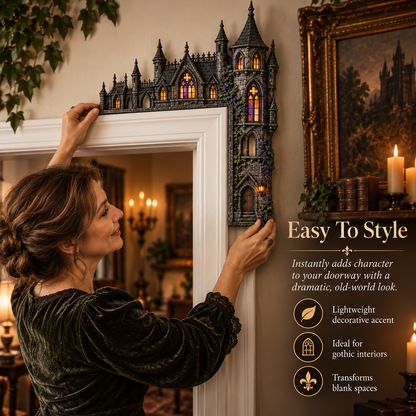 🏰Gothic Castle Door Topper
