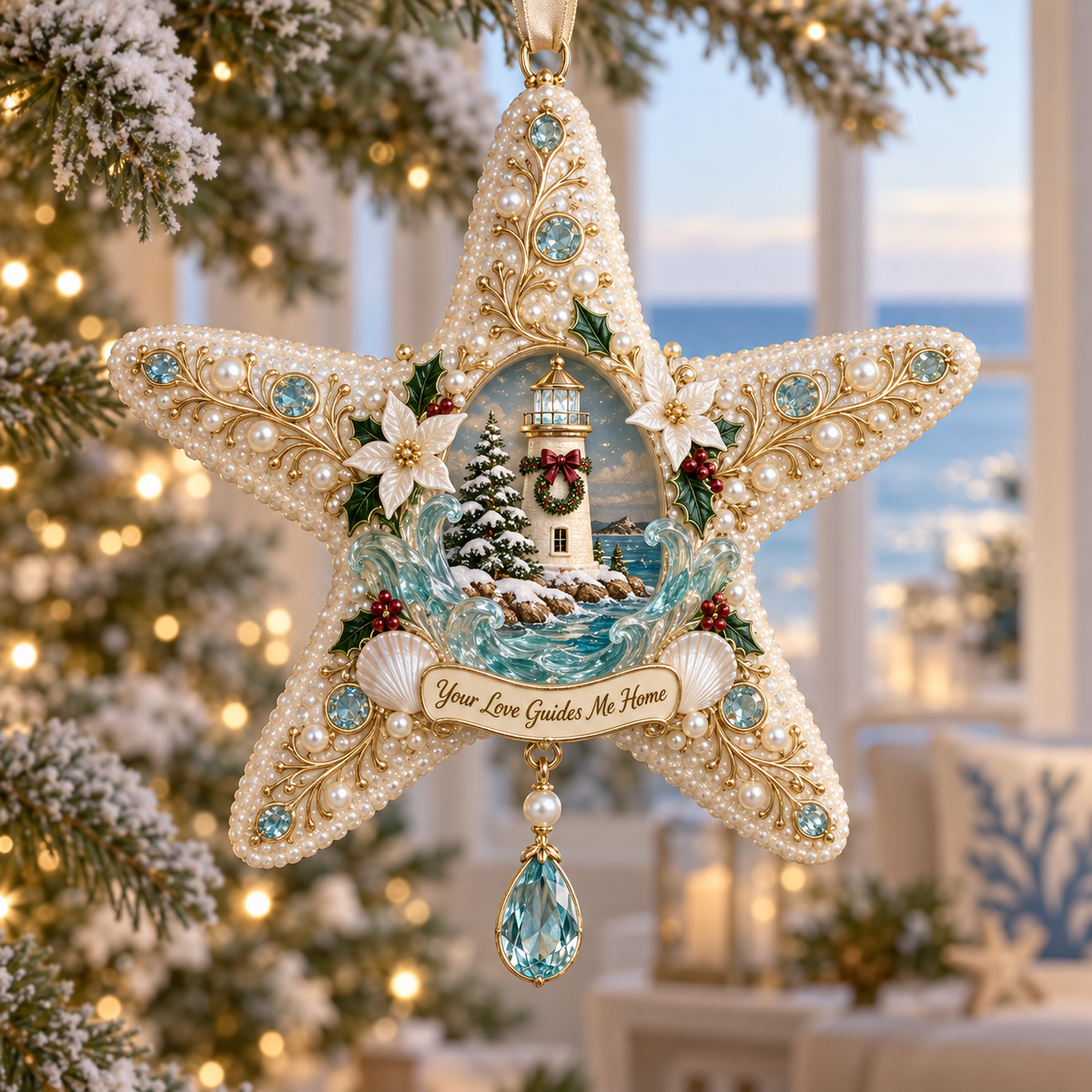 'Ocean Treasures' – Marine Life Christmas Commemorative Ornament