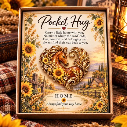 ⏰Limited Stock 50% OFF - 🐴  Pocket Hug Keepsake | A Little Reminder to Carry With You