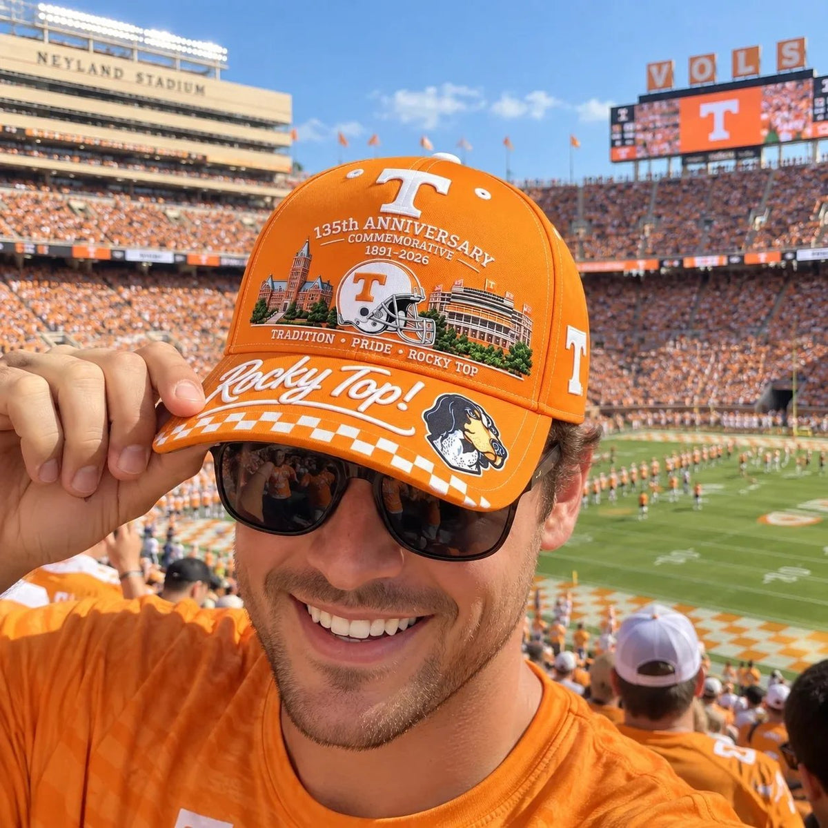 🇺🇸 Last Day Promo: 69% OFF🐶Rocky Top 135th Anniversary Commemorative Cap🏈