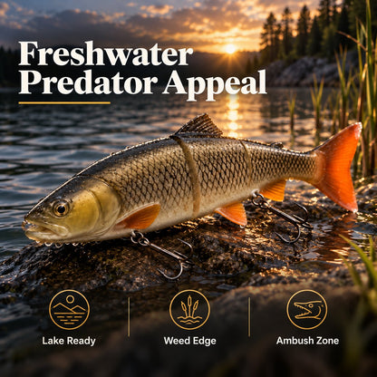 Leviathan Trout™ 16" Giant Predator Swimbait 🎣