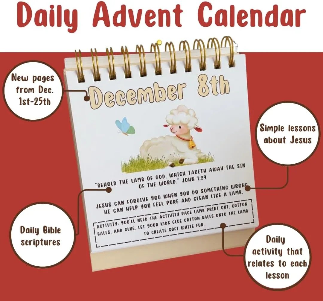 🔥Last Day 50% OFF -✝️ Searching for Jesus Advent Set | 25-Day Christmas Hide & Seek