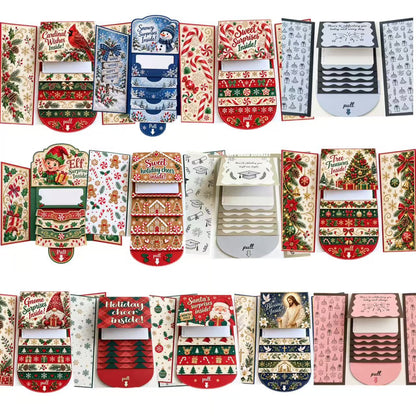 ⏰LAST DAY 49% OFF - 2026 New🎅🎁 Waterfall Christmas Gift Card Booklet 💳✨