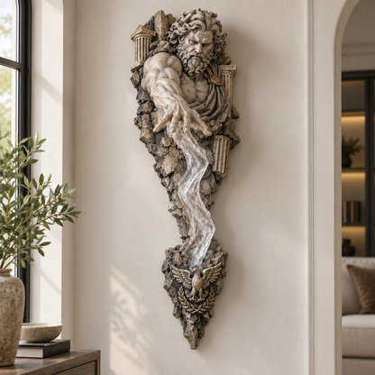 ⏰Limited Stock 50% OFF -  ⚡🌊 Mythological Sculpture Wall Lamp Collection 🏛️✨