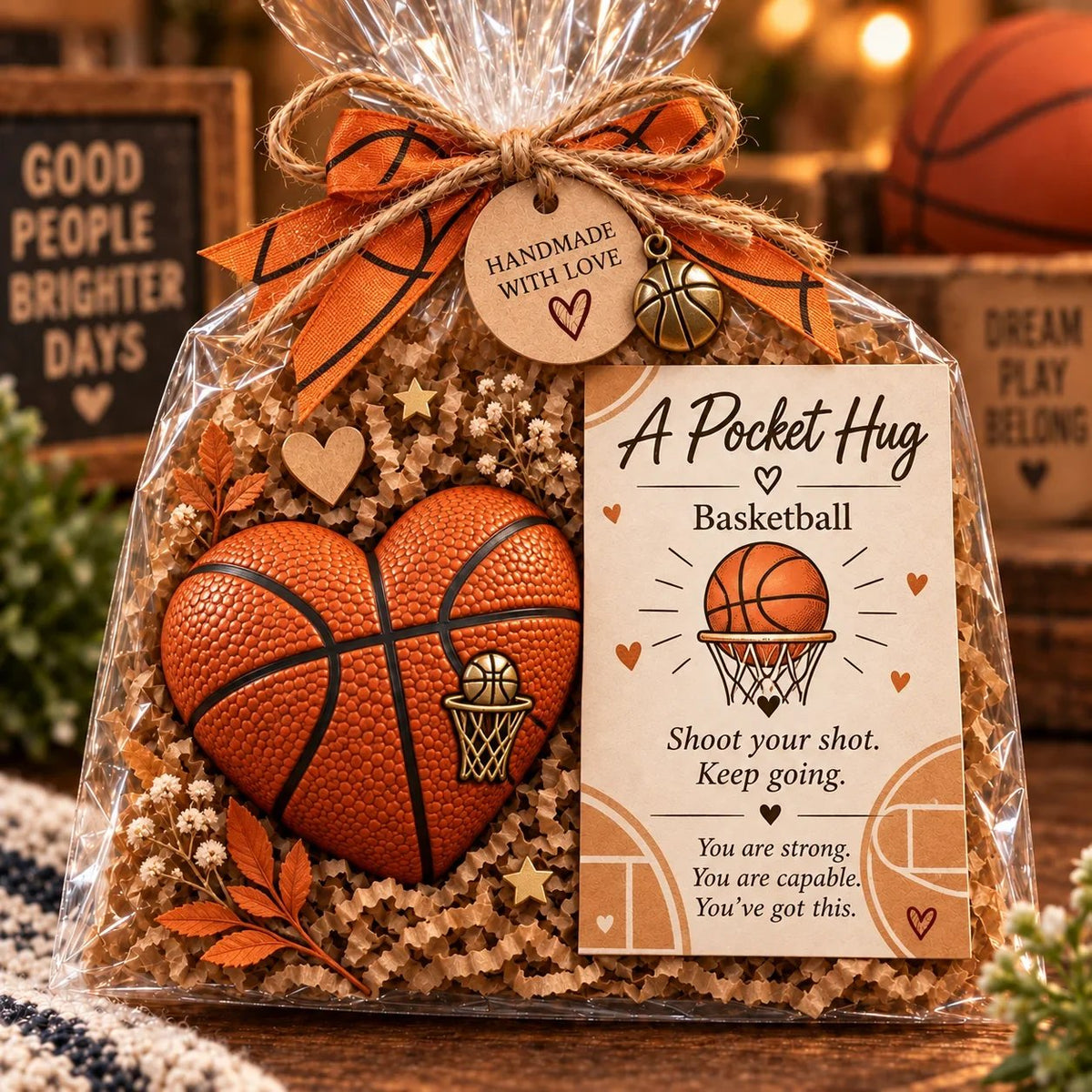 🔥Last Day 47% OFF- 🏆 Sports Pocket Hug | Inspirational Athlete Keepsake Gift