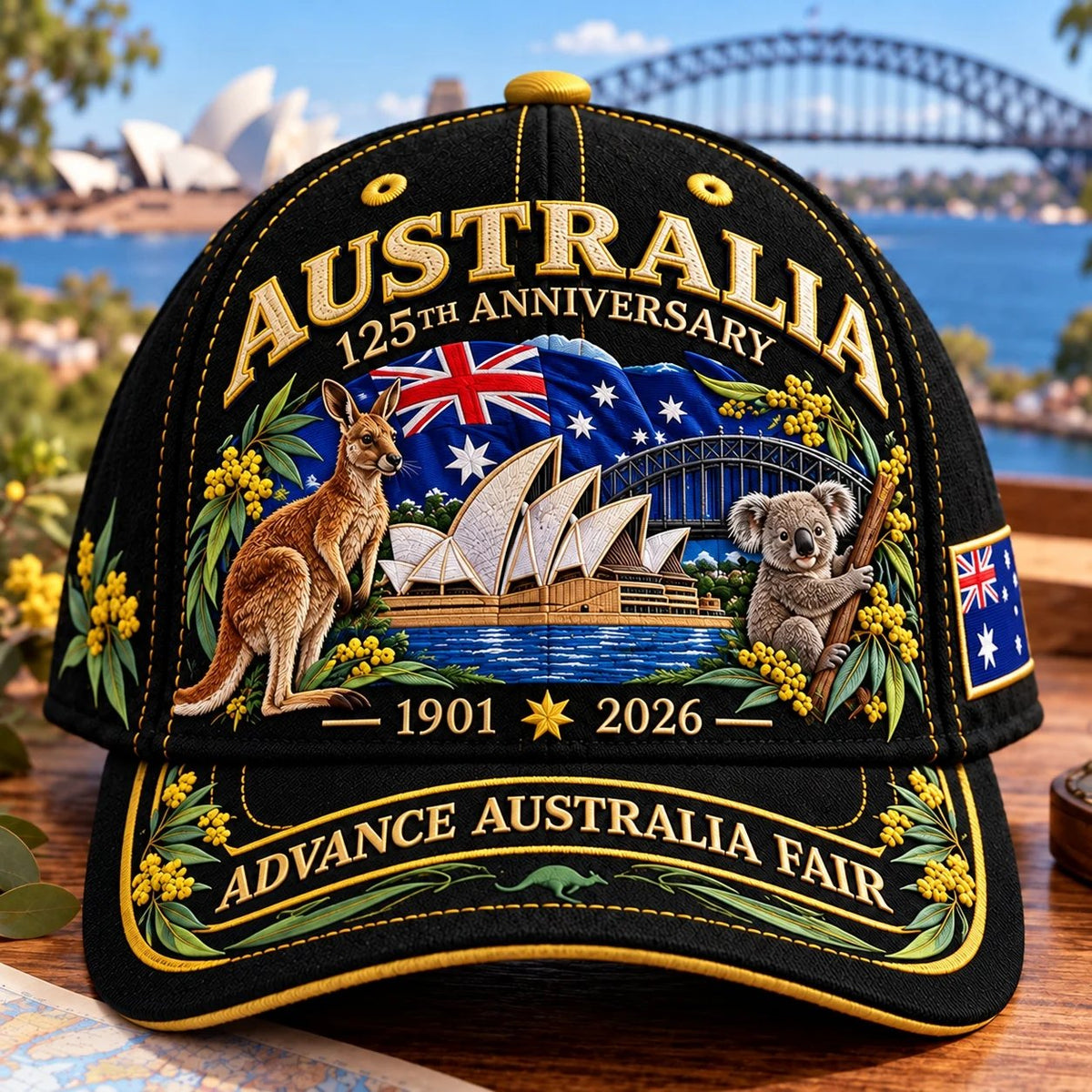 🦘Australia 125th Anniversary 1901–2026 Commemorative Cap