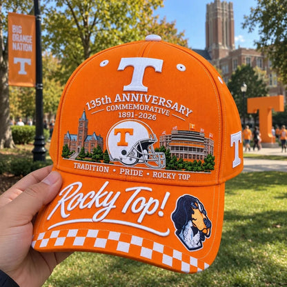 🇺🇸 Last Day Promo: 69% OFF🐶Rocky Top 135th Anniversary Commemorative Cap🏈